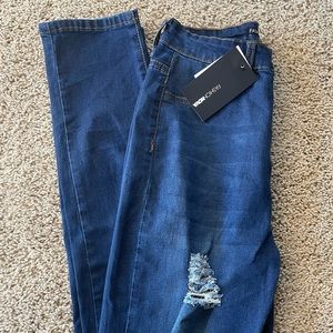 New Fashion Nova Hit the Freeway Jeans Size 11